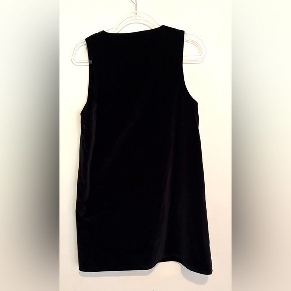 New Sezane Natty mini dress in black velvet - Picture 5 of 7